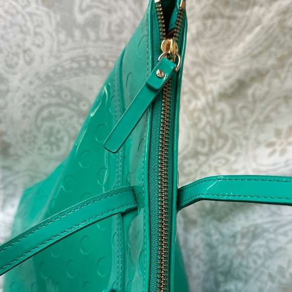Kate Spade Turquoise Glossy Tote - Picture 5 of 13